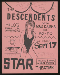 DESCENDENTS w/ Bad Karma, Mo-Mo at Star Theatre