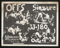 OFFS w/ Seizure, JJ-180 at Mabuhay Gardens