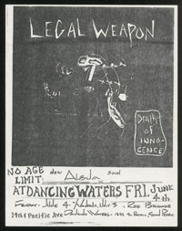 LEGAL WEAPON w/ Vandals, Unit 3, Red Brigade at Dancing Waters