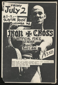 IRON CROSS w/ Artificial Peace, Scream, Void, Jerry's Kids at Slayton House