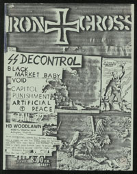 IRON CROSS w/ SSD, Black Market Baby, Void, Capitol Punishment, Artificial Peace at HB Woodlawn