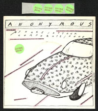 ANONYMOUS ~ Snake Attack 7in. (1980)