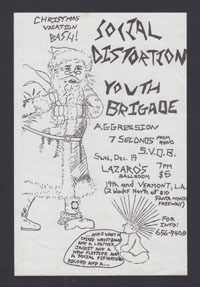 SOCIAL DISTORTION w/ Youth Brigade, Agression, 7 Seconds, SVDB at Lazaro's Ballroom