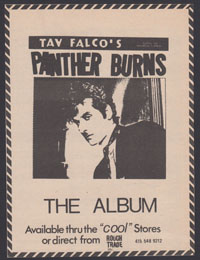 TAV FALCO'S PANTHER BURNS Behind The Magnolia Curtain ad