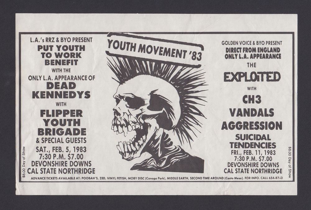 YOUTH MOVEMENT '83 at Devonshire Downs