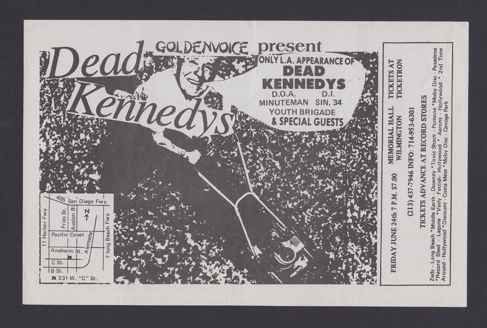 DEAD KENNEDYS at Memorial Hall