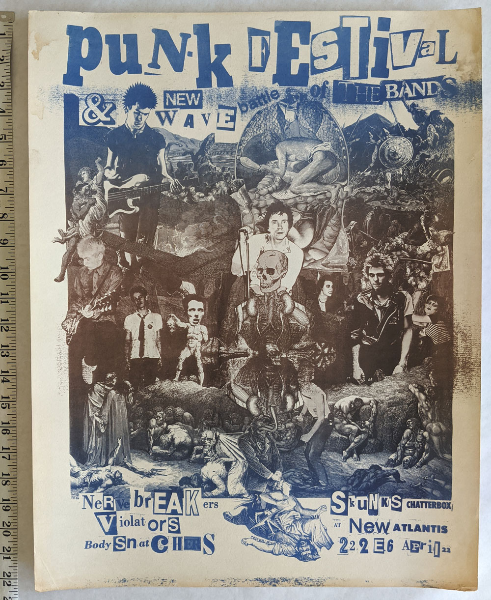 PUNK FESTIVAL & NEW WAVE BATTLE OF THE BANDS postervariant #3